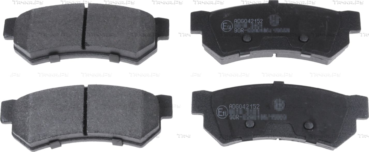 Тормозные колодки Blue Print. Артикул ADG042152
