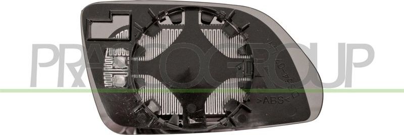 Зеркальное стекло бокового зеркала Prasco. Артикул VG0227514