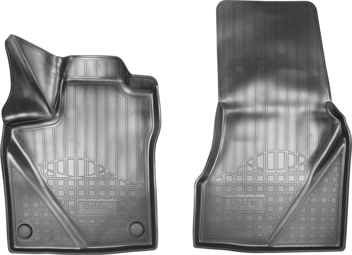 Коврики 3D Норпласт для салона Smart Fortwo C453 2014-2026. Артикул NPA10-C82-270