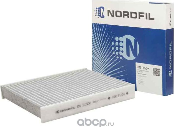 Фильтр салона угольный Lexus RX  Toyota CH-R  HiLux / Fortuner  Prius  Prius+ (Nordfil). Артикул cn1150k