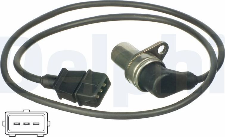 Датчик положения коленвала Delphi. Артикул SS11022