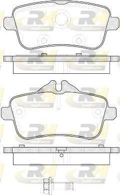 Тормозные колодки RoadHouse. Артикул 21503.00