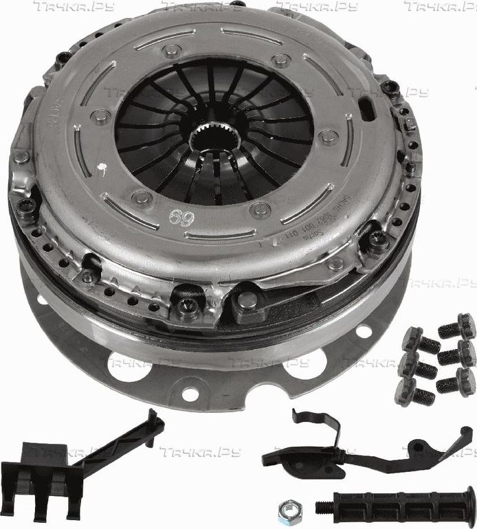Сцепление (комплект) SACHS ZMS Modul XTend для Audi A4 allroad IV (B8) 2009-2016. Артикул 2289 000 298