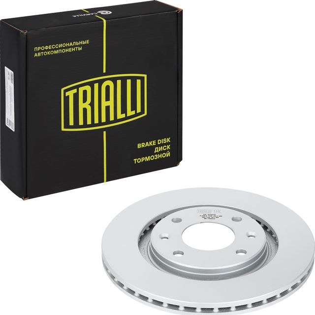 Тормозной диск Trialli передний для Citroen BX 1984-1994. Артикул DF 270312