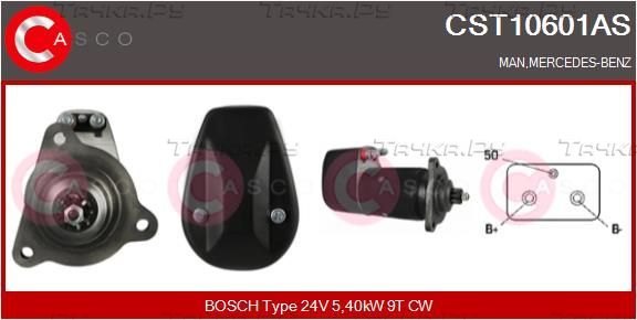 Стартер CASCO Brand New HQ. Артикул CST10601AS