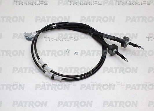Трос ручника (тросик ручного тормоза) Patron. Артикул PC3132