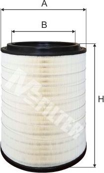 Воздушный фильтр MFilter. Артикул A 862