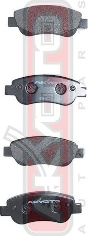Тормозные колодки Akyoto Packing AKYOTO. Артикул AKD-1633