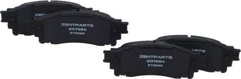 Тормозные колодки Zentparts. Артикул Z07684