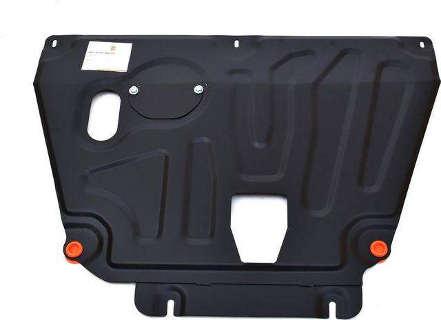 Защита Alfeco для картера и КПП (на пыльник с уст. на штатные точки крепления) Hyundai Solaris II 2017-2026. Артикул ALF.10.50st