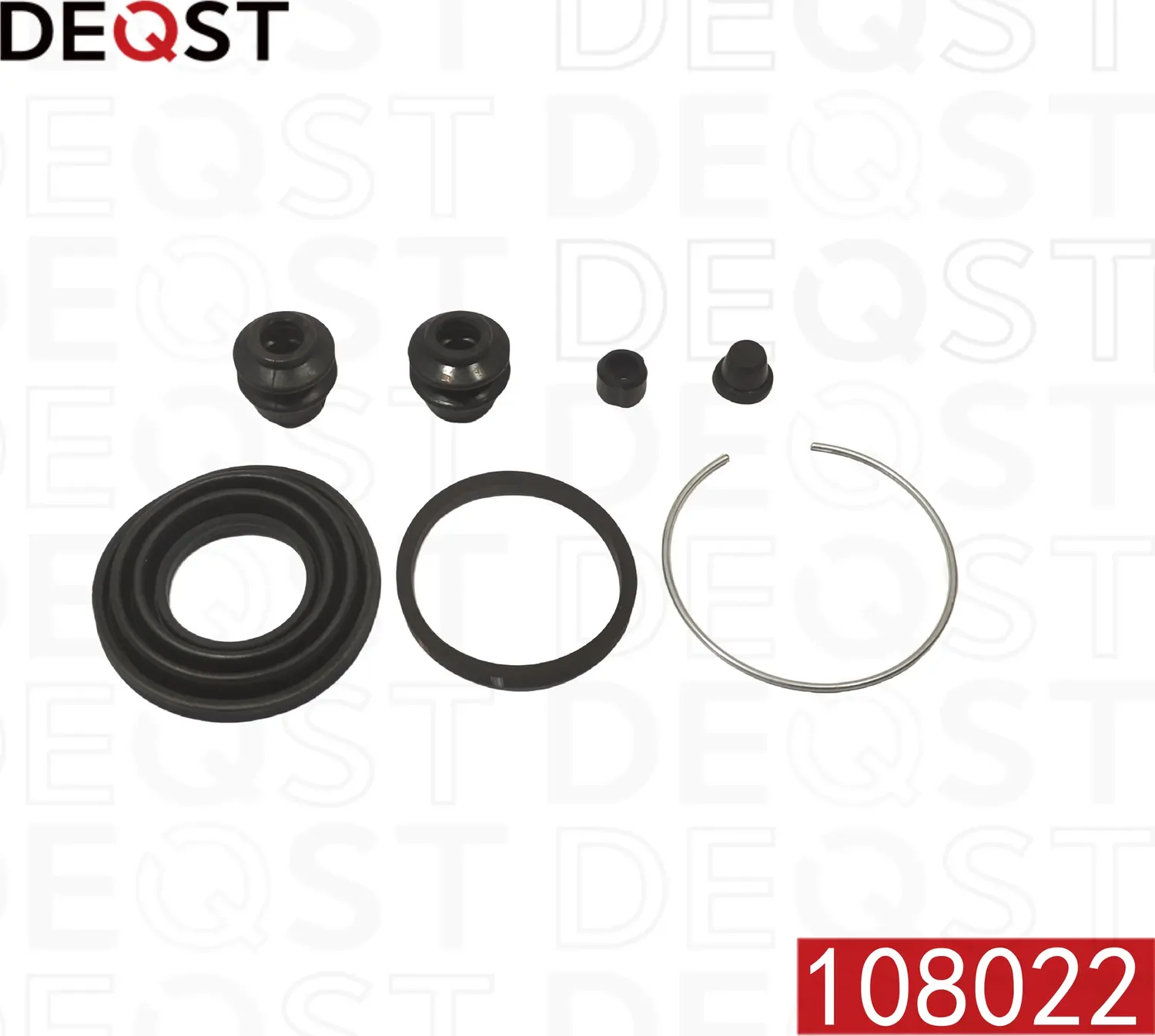 Ремкомплект тормозного суппорта заднего (для поршня O 38 mm  суппорт Akebono). MITSUBISHI Outlander  (Deqst). Артикул 108022