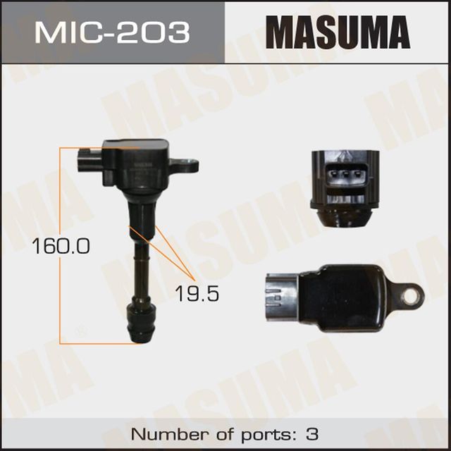 Катушка зажигания Masuma. Артикул MIC-203