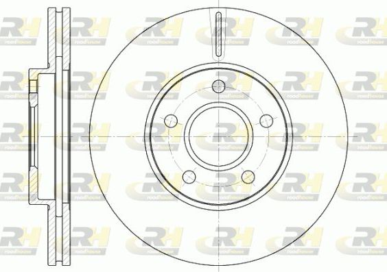 Тормозной диск RoadHouse. Артикул 6662.10