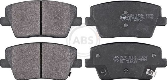 Тормозные колодки ABS. Артикул 35238