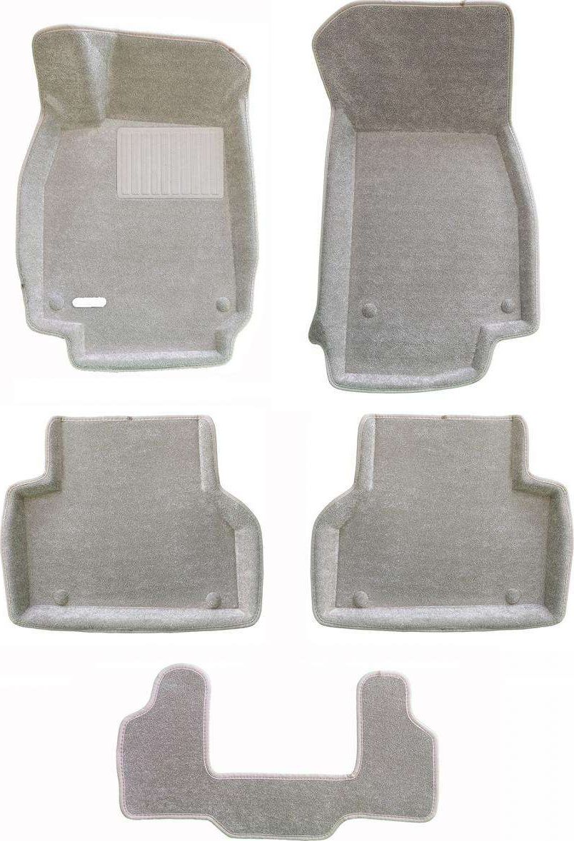 Коврики текстильные Euromat 3D Business для салона Audi A6 C8 2018-2026 Бежевые. Артикул EMC3D-001111T