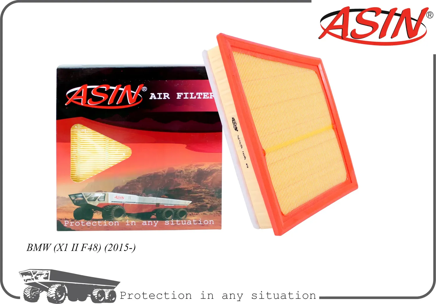 Фильтр воздушный (Asin). Артикул ASINFA2431