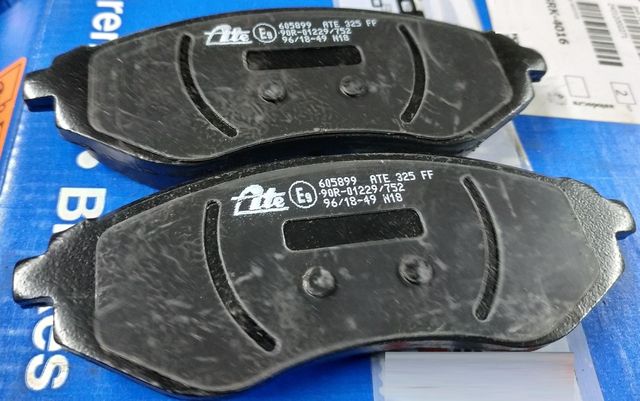 Тормозные колодки ATE передние для Chevrolet Aveo I 2003-2011. Артикул 13.0460-5899.2