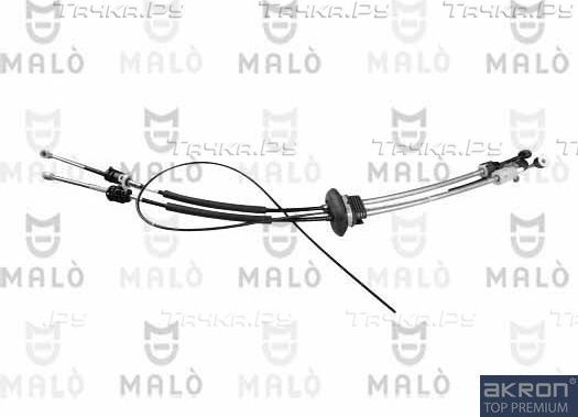 Трос переключения передач КПП Malò для Citroen Jumpy II 2007-2016. Артикул 29528