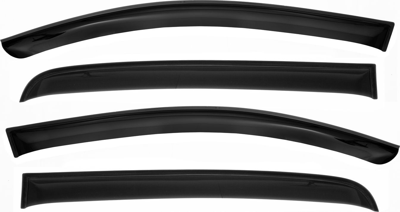 Дефлекторы REIN для окон (накладной скотч 3М) (4 шт.) Opel Astra H седан 2004-2007. Артикул REINWV465