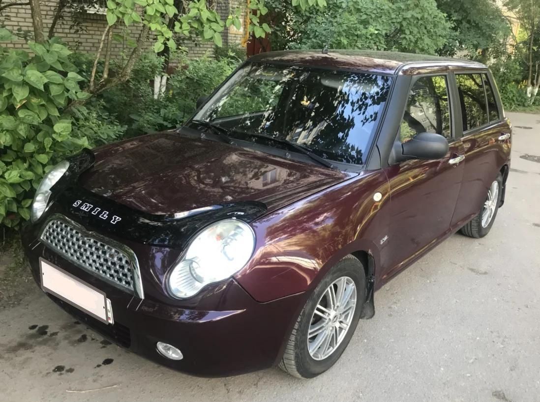 Дефлектор VT52 для капота Lifan Smily 320 2008-2013. Артикул LF03VT