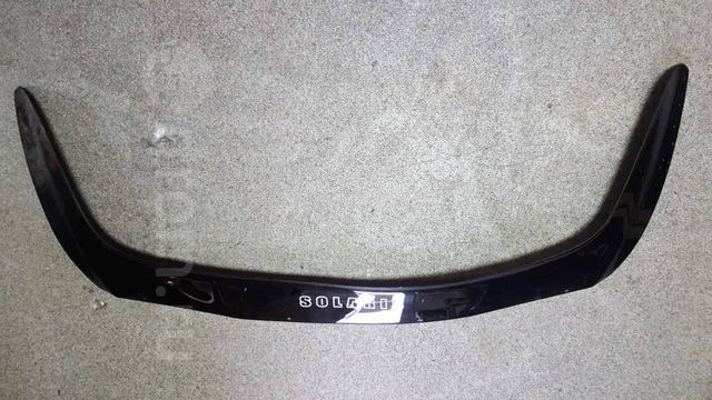 Дефлектор VT52 для капота Hyundai Solaris I 2014-2016. Артикул HYD42VT