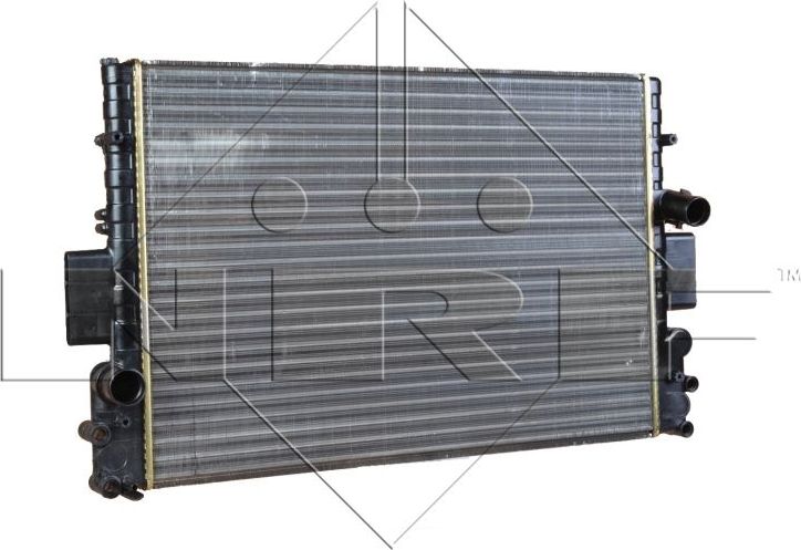 Радиатор охлаждения двигателя NRF (алюминий). Артикул 53614A