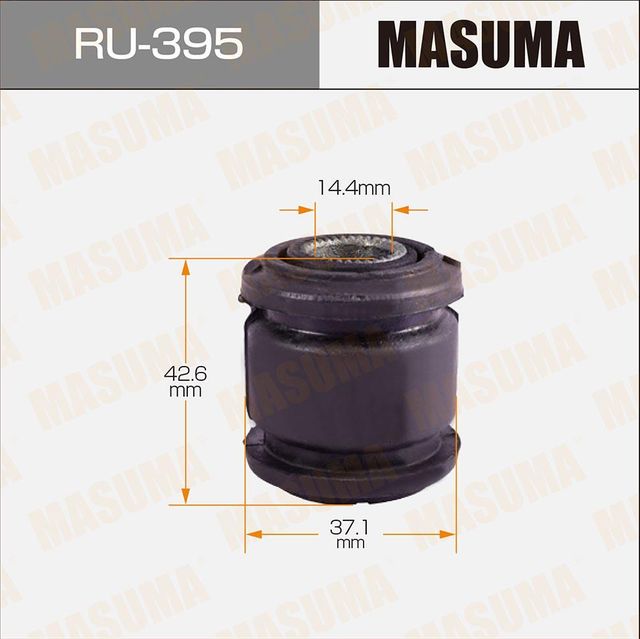 Сайлентблок переднего рычага подвески Masuma. Артикул RU-395