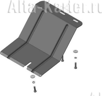 Защита Мотодор для двигателя и КПП ВАЗ 2121 Нива, 4x4 1976-2026. Артикул 62103