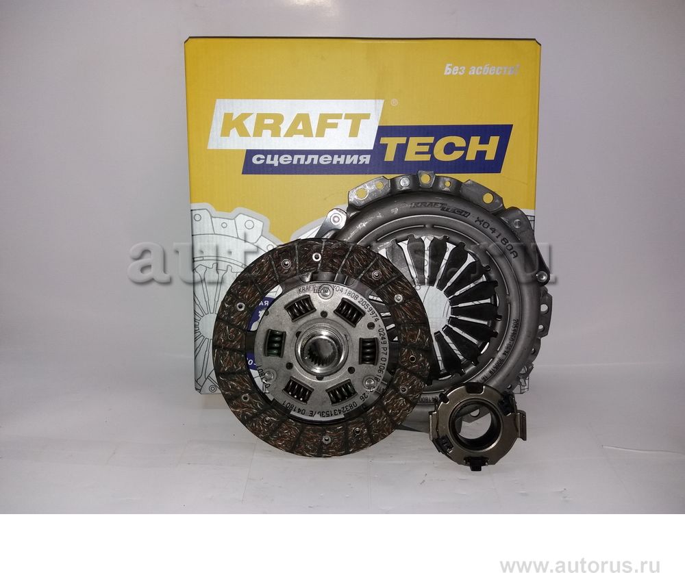 Сцепление (комплект) KraftTech 3P Kit. Артикул W06180F