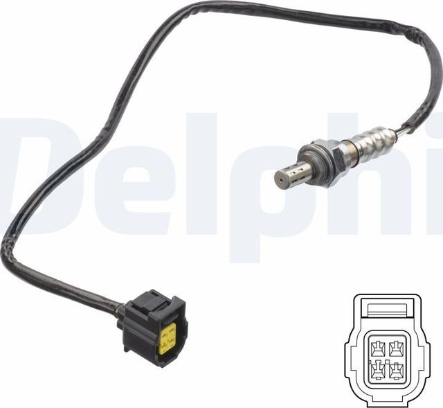 Лямбда-зонд (кислородный датчик) Delphi. Артикул ES21342-12B1
