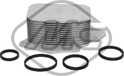 Радиатор масляный (маслоохладитель) для двигателя Metalcaucho. Артикул 05739