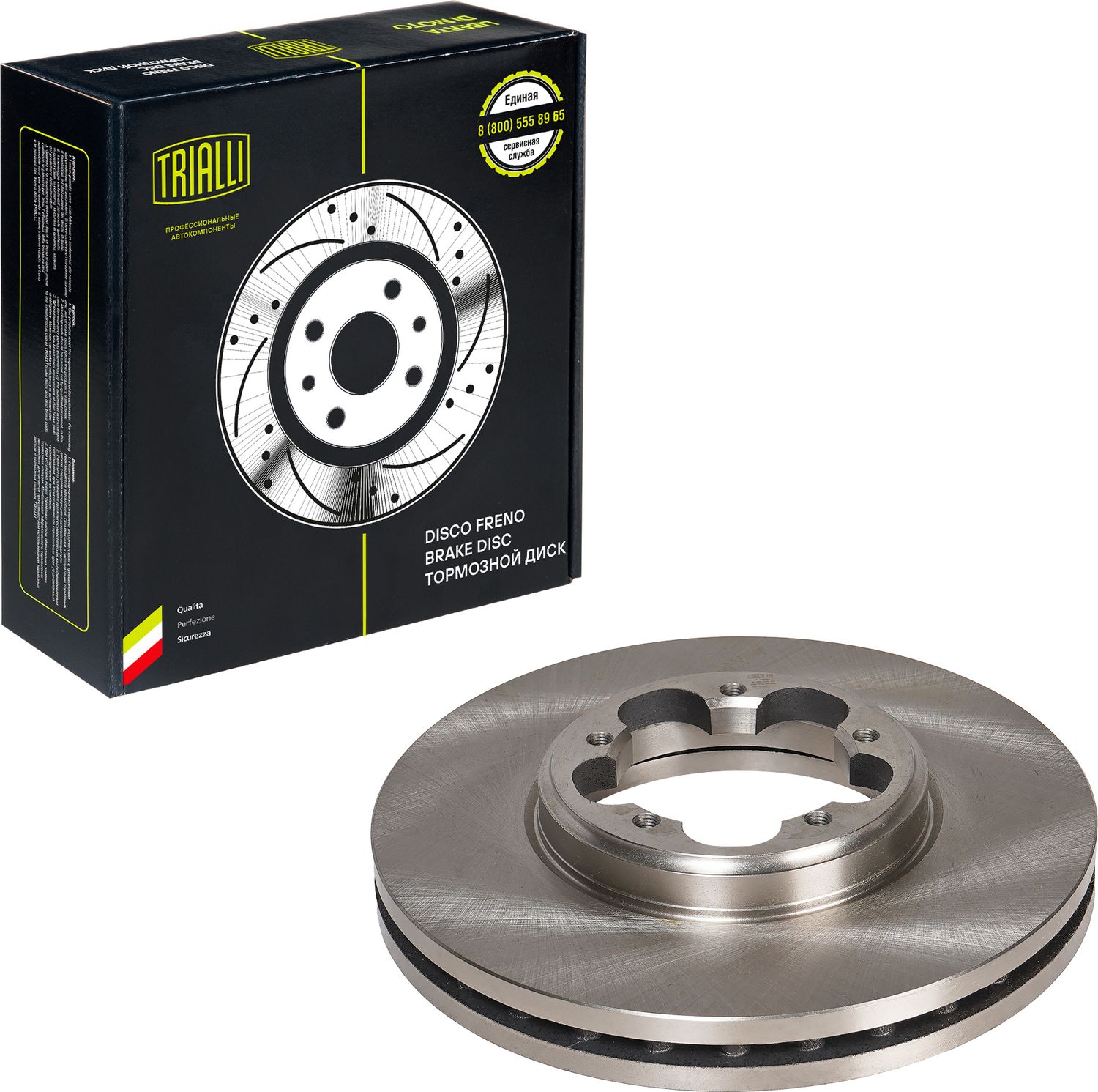 Тормозной диск Trialli. Артикул DF 105107