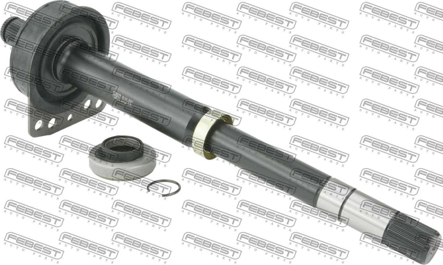 Полуось (привод в сборе, приводной вал) Febest. Артикул 2112-ESC