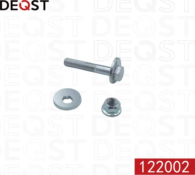 Болт подвески эксцентриковый INFINITI FX (03-11), Q45 III (01-06) F50 (комплект (Deqst). Артикул 122002