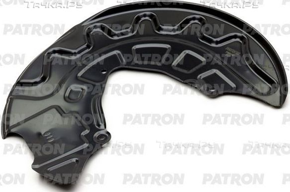 Кожух (щиток) тормозного диска Patron передний правый для Volkswagen Golf VII 2013-2026. Артикул PBS140
