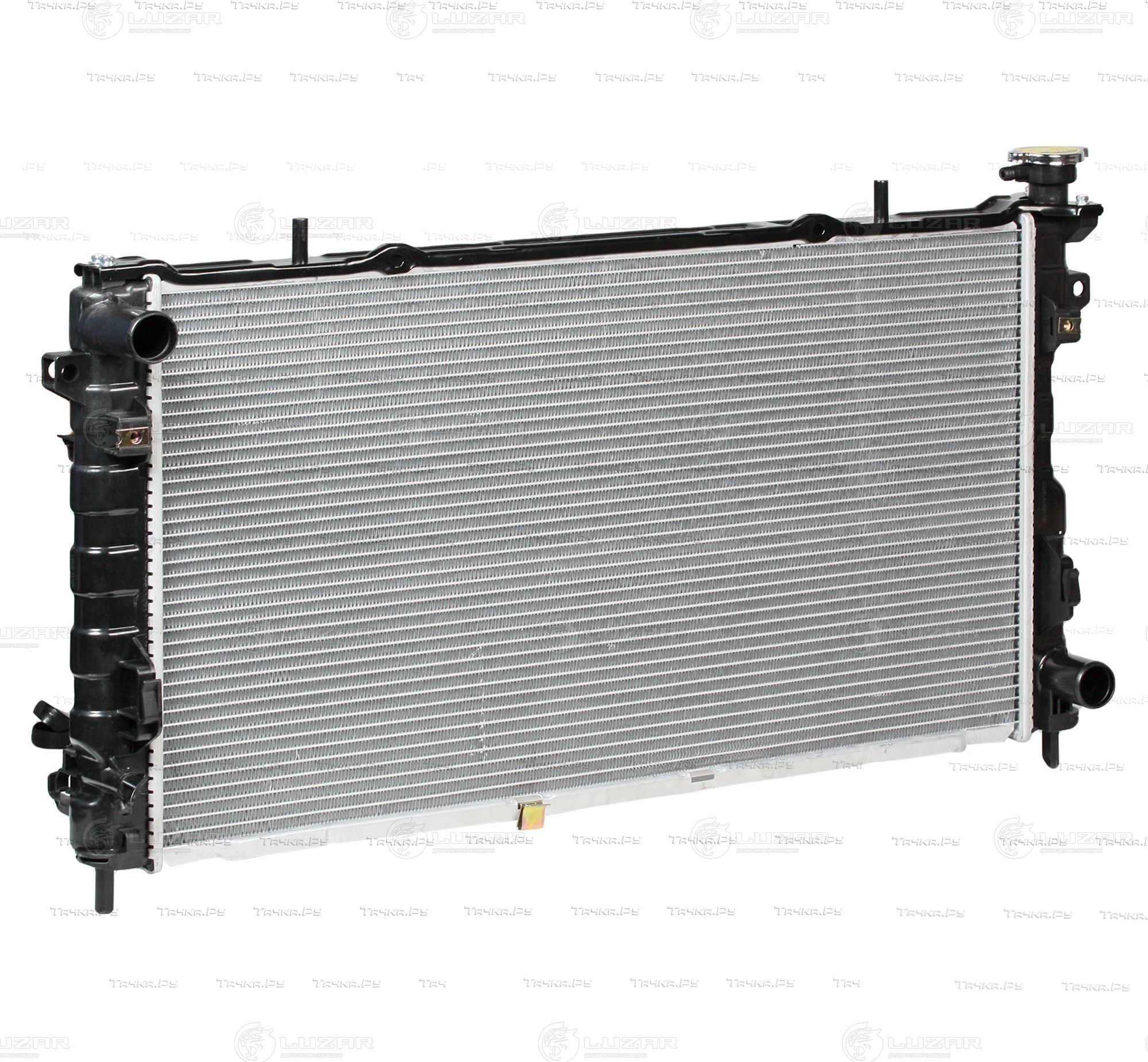 Радиатор охлаждения двигателя Luzar для Dodge Grand Caravan IV 2000-2007. Артикул LRc 0350