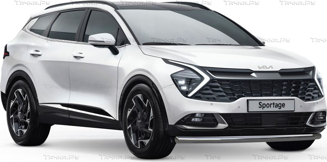 Защита Rival переднего бампера d57 для Kia Sportage V 2021-2026. Артикул R.2814.001