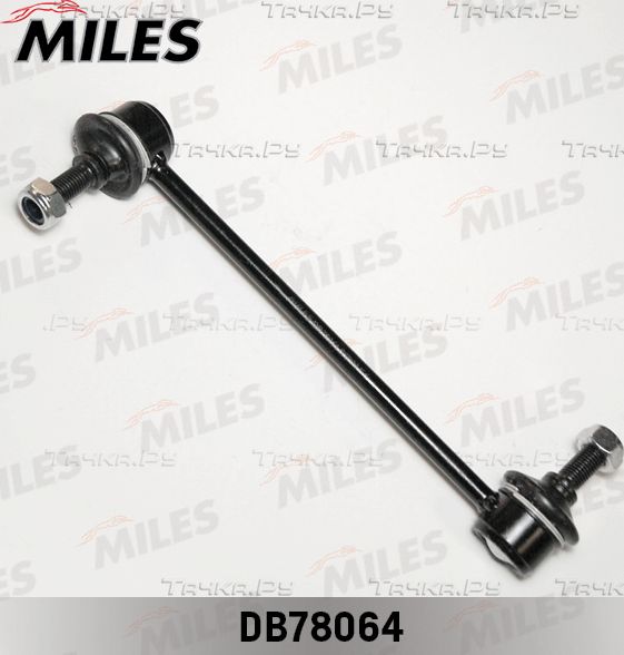 Стойка (тяга) стабилизатора Miles передняя правая для Hyundai Getz I 2002-2010. Артикул DB78064