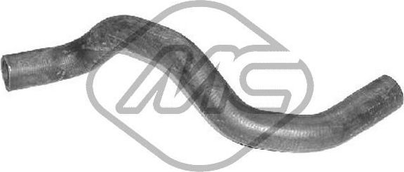 Патрубок системы охлаждения (радиатора) Metalcaucho. Артикул 08730