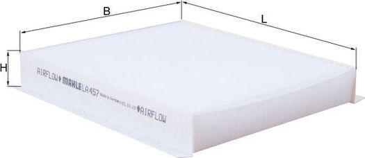 Салонный фильтр Mahle для Fiat Linea 2006-2026. Артикул LA 457