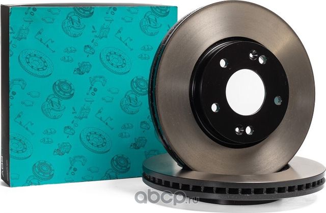 Диск тормозной передний (окрашенный) (Absel). Артикул KI422002