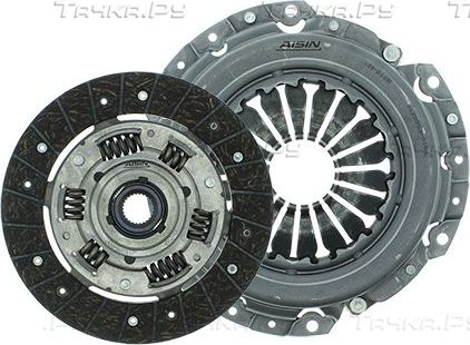 Сцепление (комплект) Aisin AISIN Clutch Set (2P) для Nissan Micra V 2005-2009. Артикул KN-216R