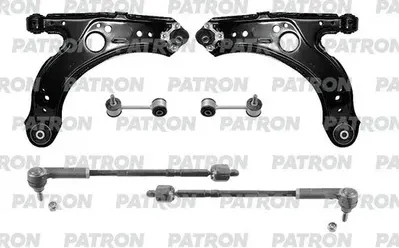 Комплект рычагов подвески AUDI A3 (8L1) 96- SKODA OCTAVIA I (1U2) 96- VW GOLF IV (Patron). Артикул PS5915