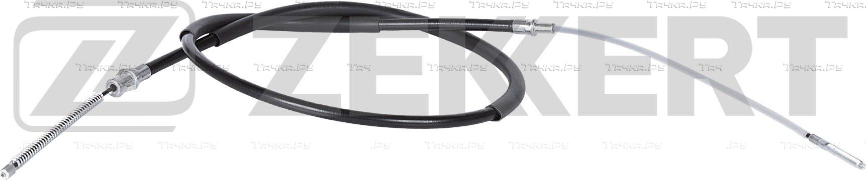 Трос ручника (тросик ручного тормоза) Zekkert. Артикул BZ-1297