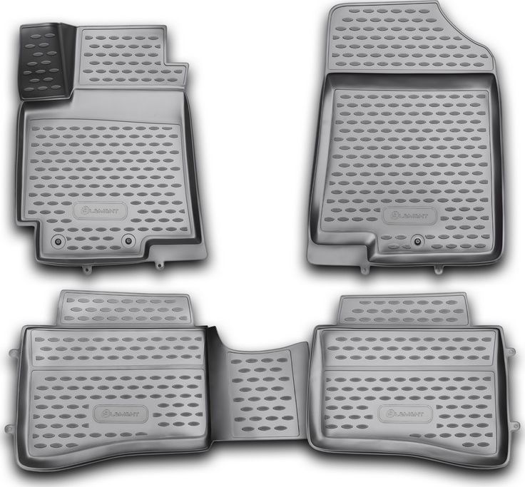 Коврики Element для салона Kia Rio III 2011-2017. Артикул NLC.3D.25.38.210h