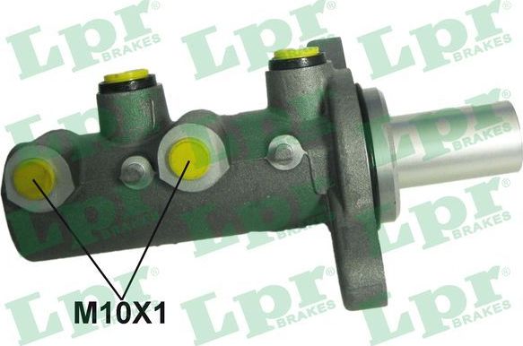 Тормозной цилиндр главный LPR (алюминий) для Citroen Jumper II 2006-2026. Артикул 1754