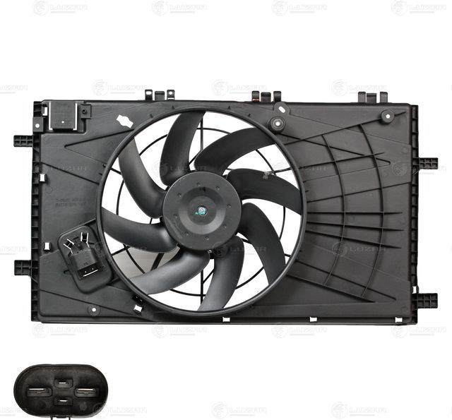 Вентилятор радиатора двигателя Luzar для Opel Insignia I 2008-2017. Артикул LFK 2107