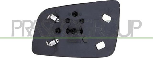 Зеркальное стекло бокового зеркала Prasco. Артикул OP0177503