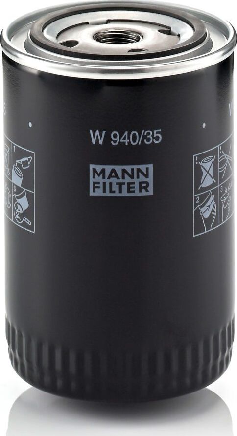 Масляный фильтр Mann-Filter. Артикул W 940/35