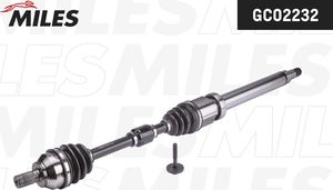 Полуось (привод в сборе, приводной вал) Miles передняя правая для Ford Focus II 2004-2012. Артикул GC02232